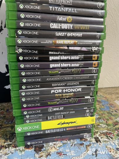 Диски на xbox one