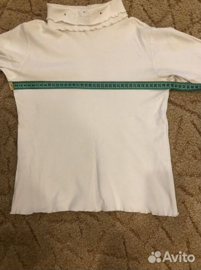 Водолазка белая