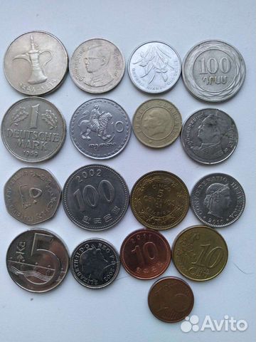 Монеты разные