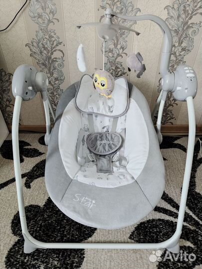 Детские электронные качели indigo