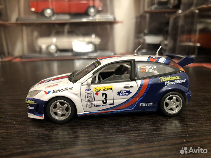 Ford Focus Rally Moya, Sainz 1/43