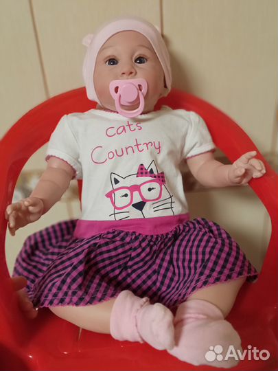 Кукла реборн новая 53 см