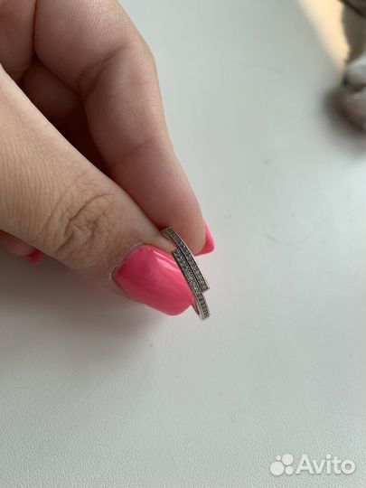 Кольцо серебро