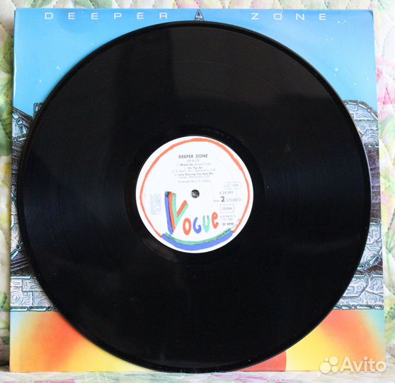 Space Deeper Zone виниловая пластинка оригинал