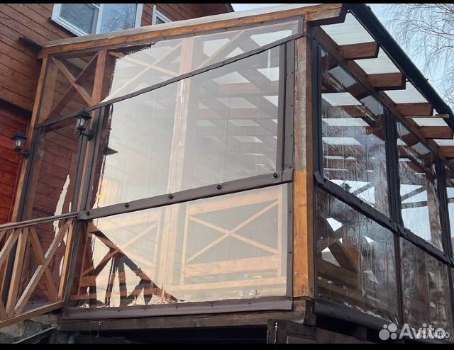 Мягкие окна для беседки, пвх пленка на отрез