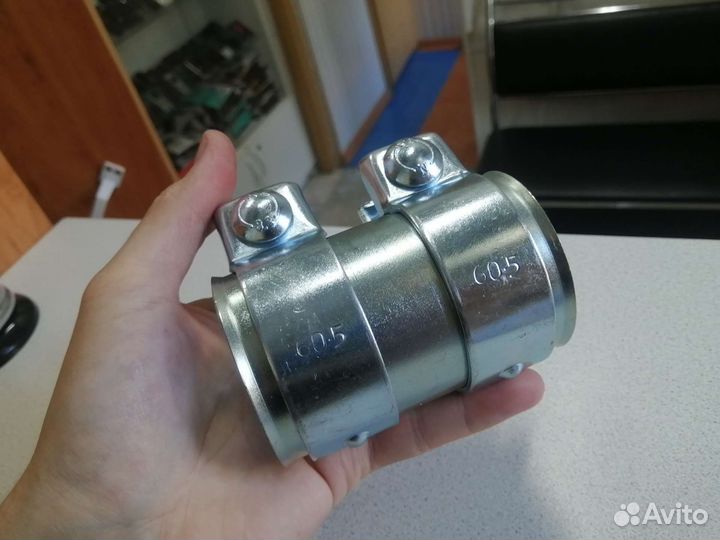 Хомут глушителя Passat B6 55x95мм