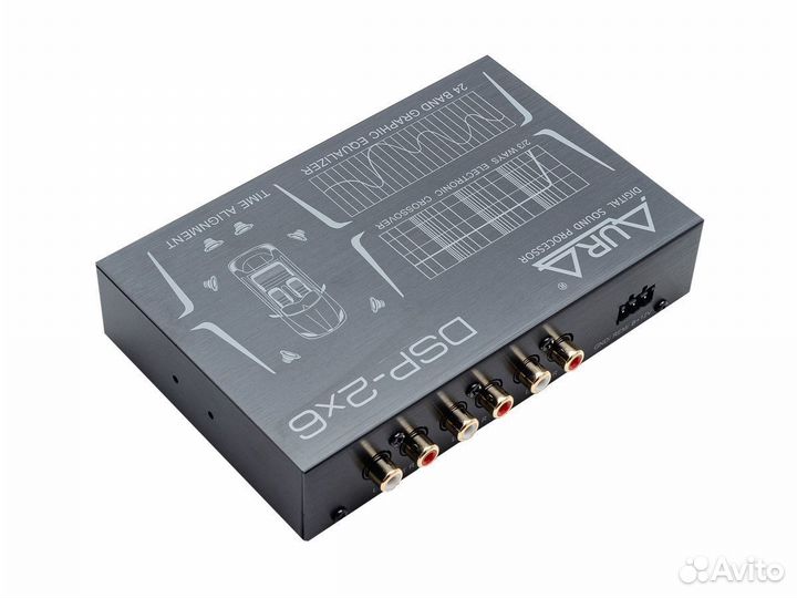 Аура dsp 2x6 внешний усилитель (магнитола)