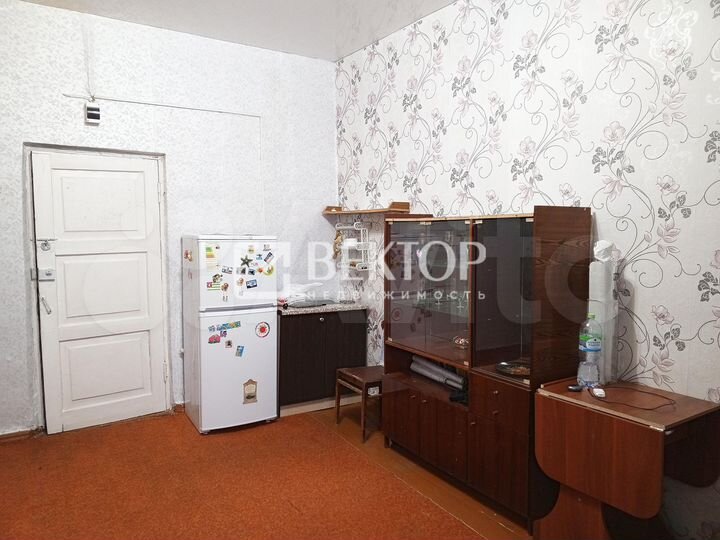 Комната 18 м² в 1-к., 2/2 эт.