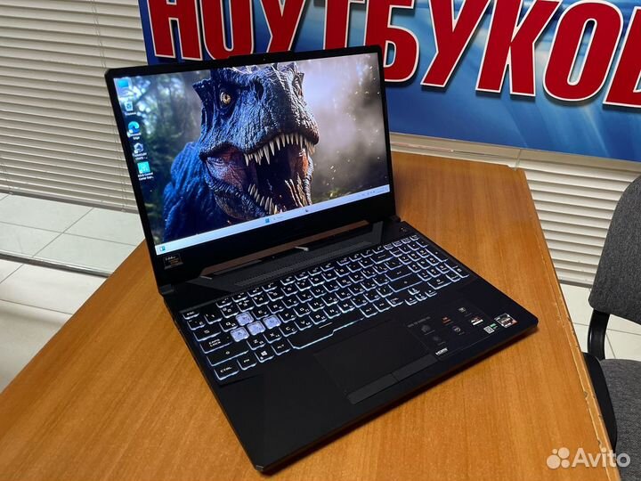 Asus TUF как новы, GTX 1650Ti, 144Hz,упаковка