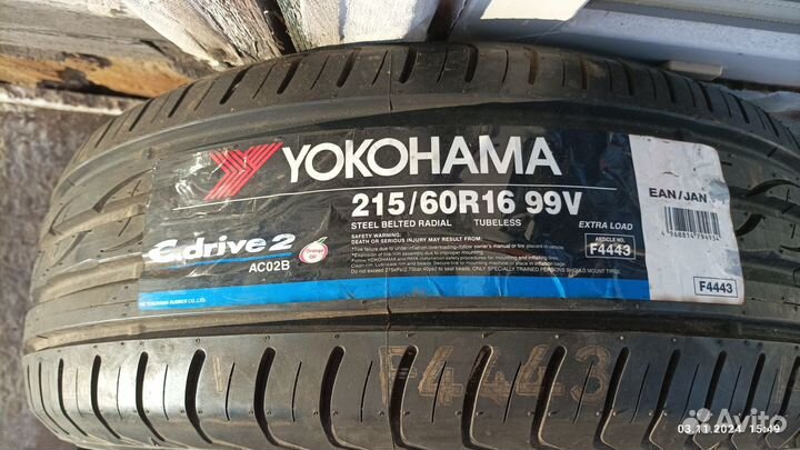 Yokohama C.Drive2 AC02B 215/60 R16 99V