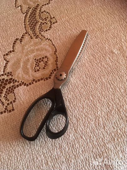 Ножницы портновские кромочные Зигзаг