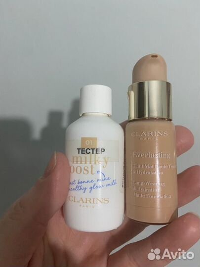Clarins тональный крем everlasting