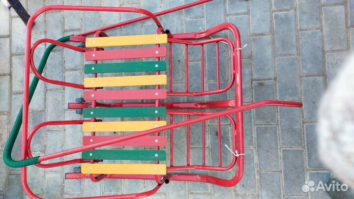 Санки. Колеса сзади.В хорошем состоянии