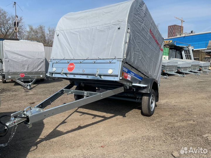 Прицеп легковой, Tavials 2.5 х1,5 с тентом Аэро