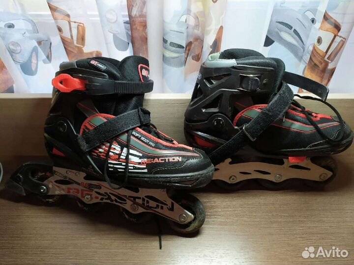 Роликовые коньки раздвижные