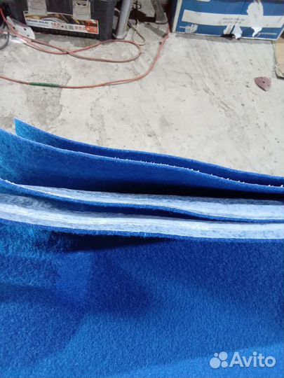 Ковролин пола ваз 2101, 2103 - 2107 Синий