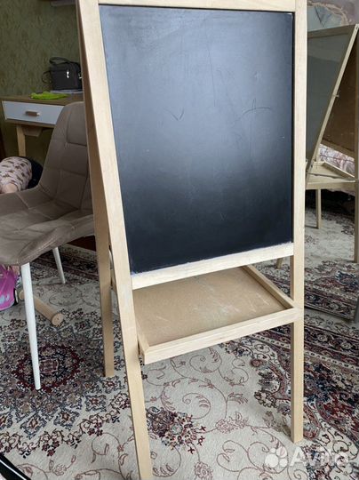 Доска мольберт детский деревянный