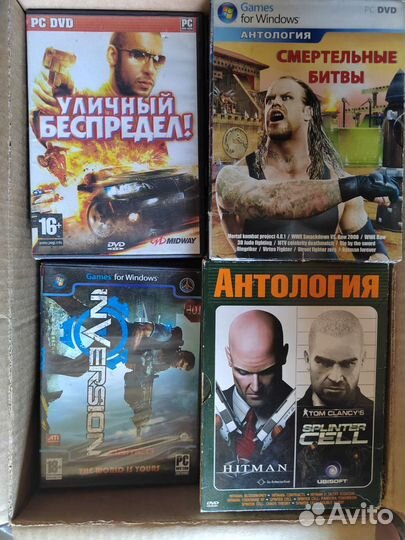 Игровые диски на пк и Sega