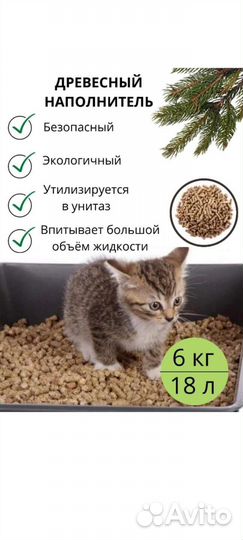 Корм и наполнитель