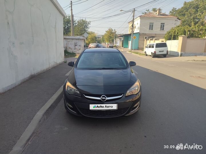 Opel Astra 1.6 МТ, 2012, 248 000 км