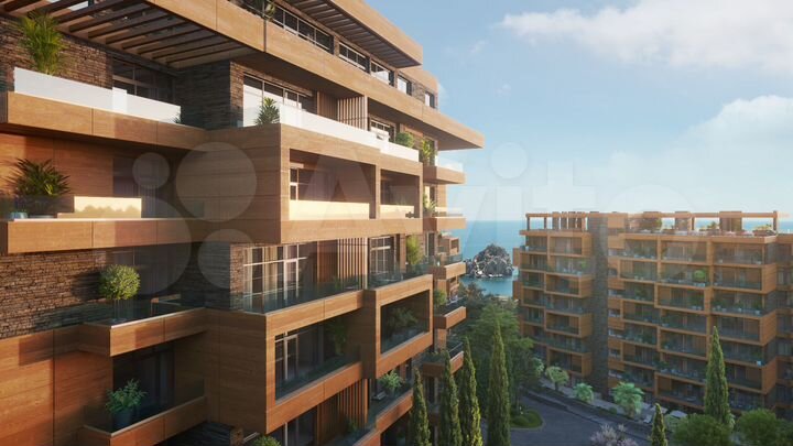 1-к. апартаменты, 55,2 м², 3/8 эт.