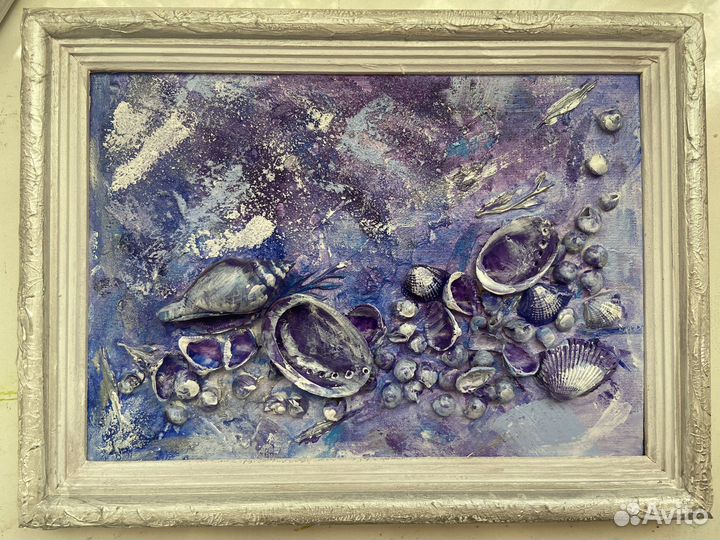 Картина из ракушек