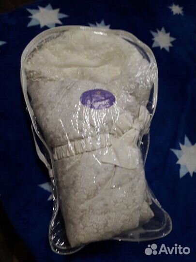 Зимний конверт на выписку