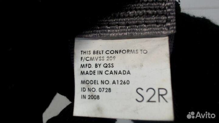 Ремень безопасности Toyota Sequoia 2008, 2008