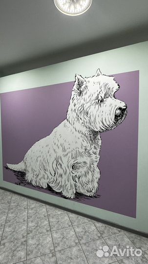 Роспись стен / Художник