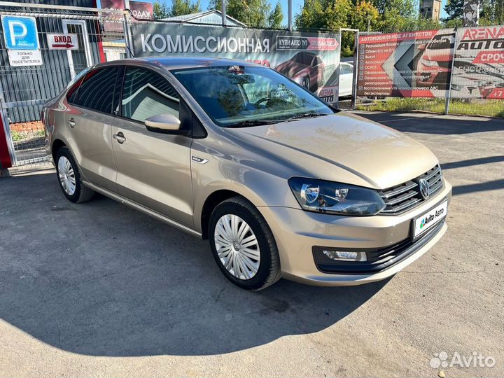 Volkswagen Polo 1.6 МТ, 2017, 102 669 км