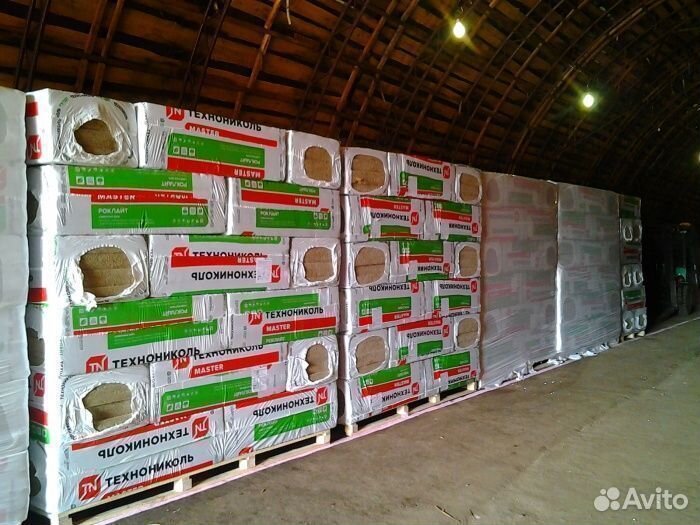 Базальтовый утеплитель Роклайт 50мм 100мм