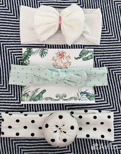 Повязки на голову для малышки