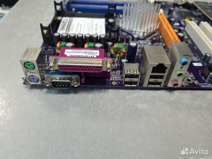 Материнская плата ATX S478 ECS 865PE-A