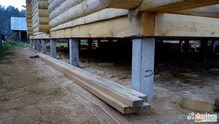 Забивные жб сваи / Фундамент под ключ