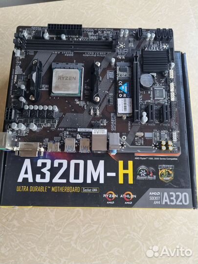Связка A320M + AMD Ryzen