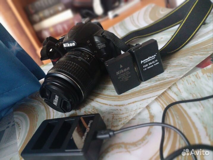 Зеркальный фотоаппарат nikon d3100 kit