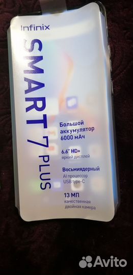 Infinix Smart 7 Plus, 3/64 ГБ