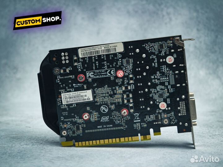 Palit GTX 1050 Ti StormX 4Gb