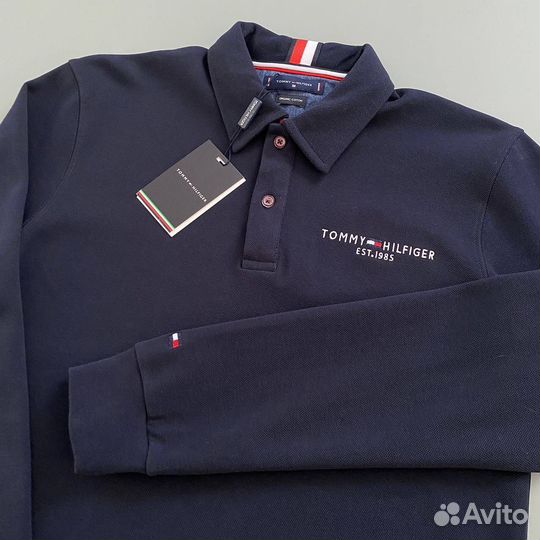 Tommy hilfiger свитшот на пуговицах