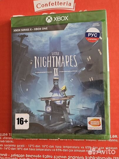 Новый диск xbox one,series x.Little Nightmares 2