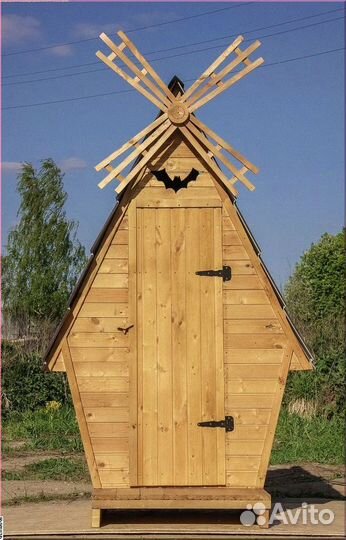 Уличный туалет с установкой Б212