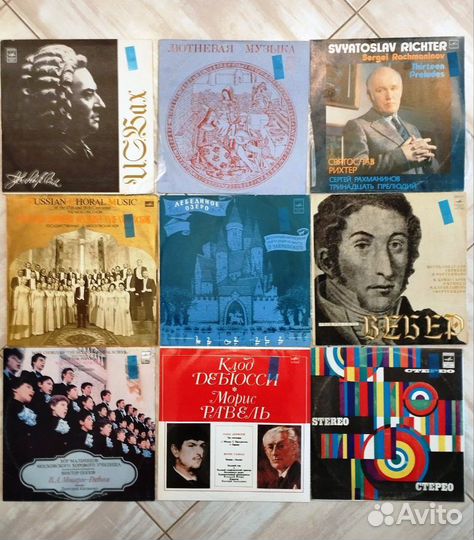 Винил классика Бах Чайковский Моцарт Гайдн