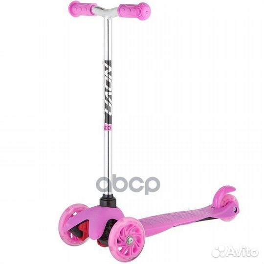 Самокат 3-х колесный 120/80 мм Кикборд детский