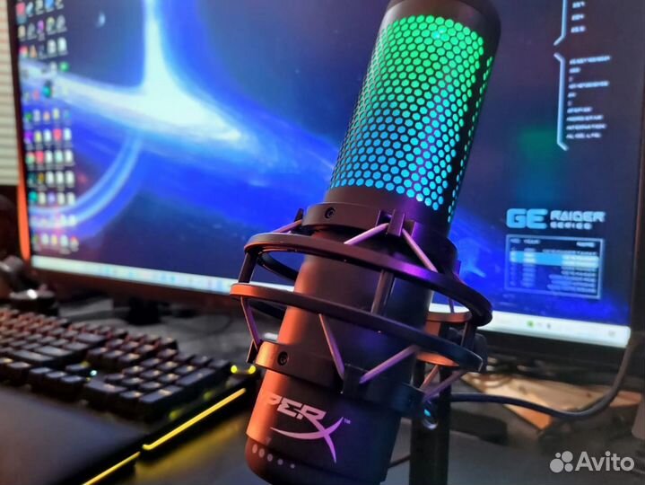 Микрофон Hyperx Quadcast S