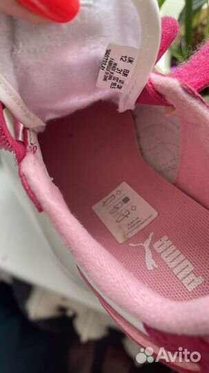 Кроссовки puma для девочки