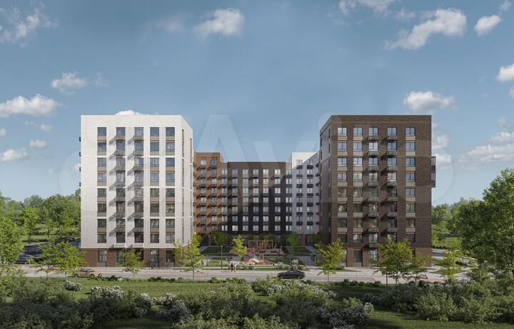 2-к. квартира, 57,5 м², 2/12 эт.