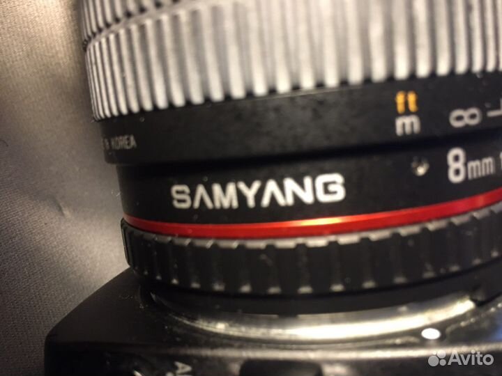 Объектив samyang fish-EYE CS II для Nikon
