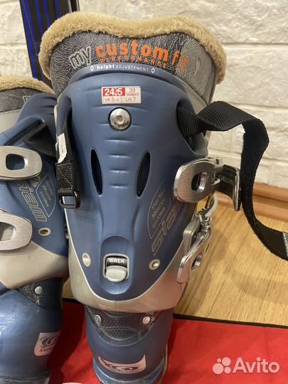 Горные лыжи женские комплект Salomon