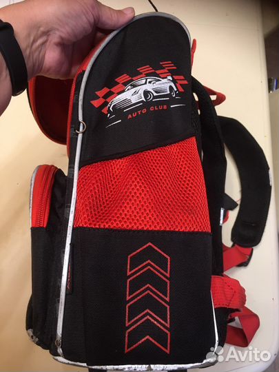 Рюкзак школьный для мальчика grizzly легкий узкий