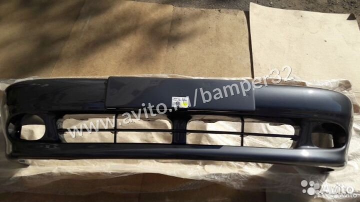 Lanos бампер в цвет Серый 7155 Moonlan